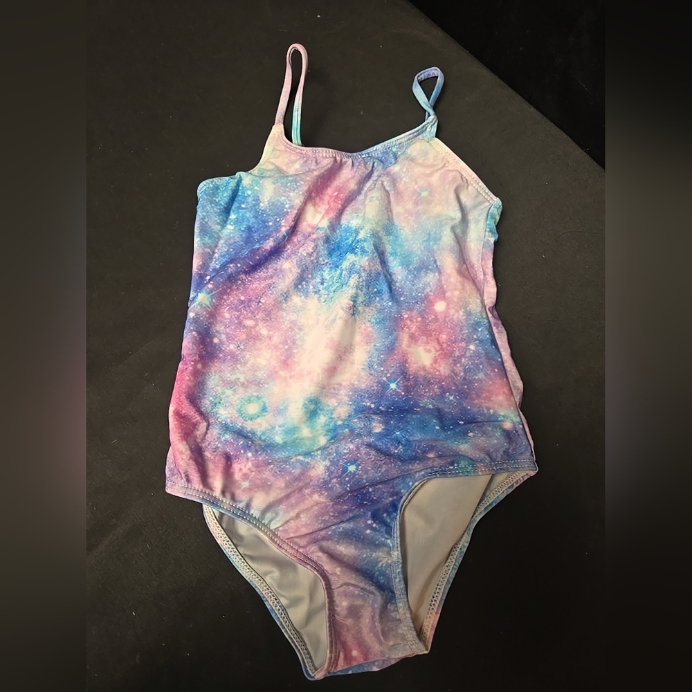 Small 3-4 Years Space 1 Piece Bathing Swim Suit